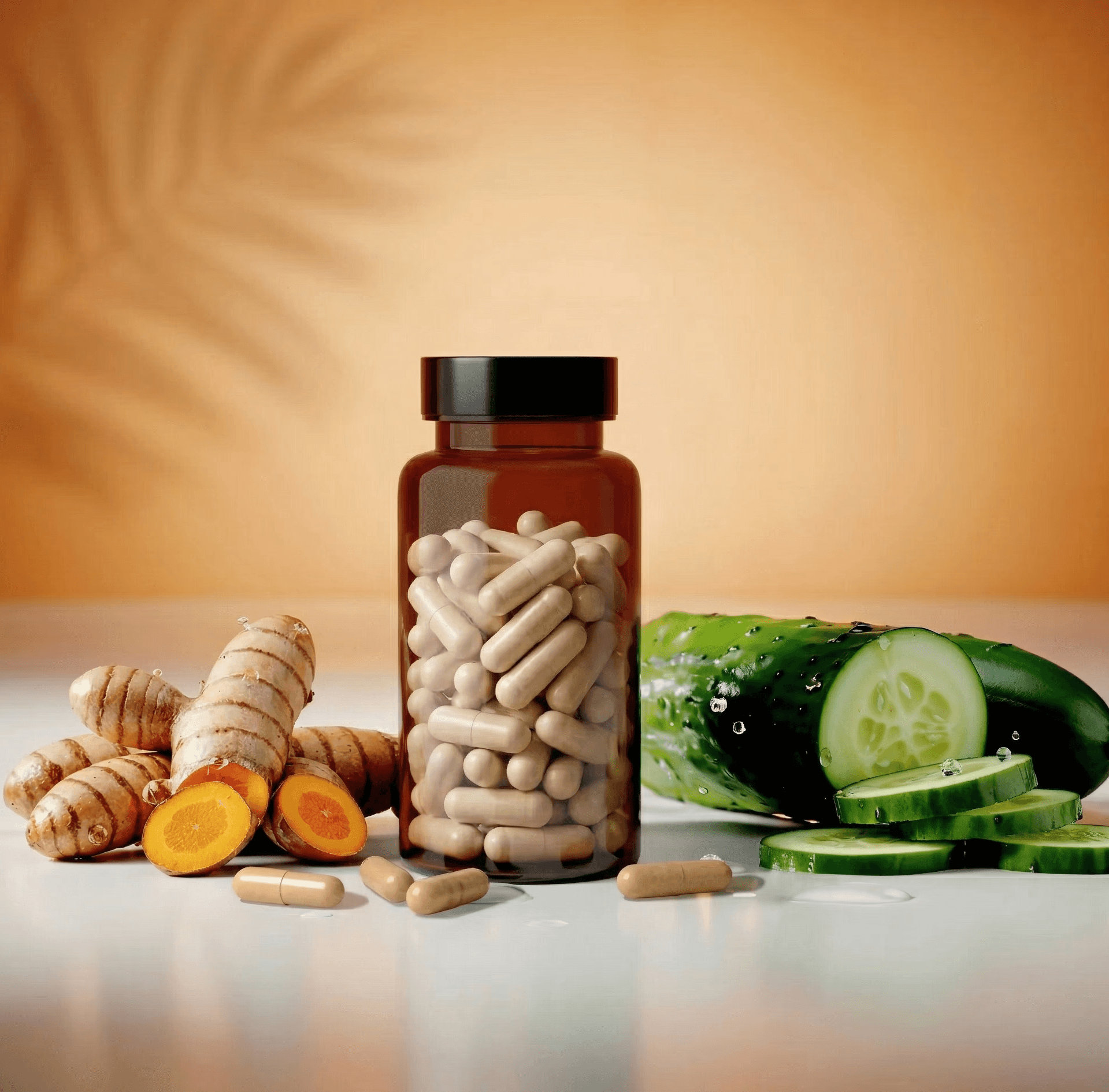 Turmeric & Hyaluronic Acid capsule private label stock formula