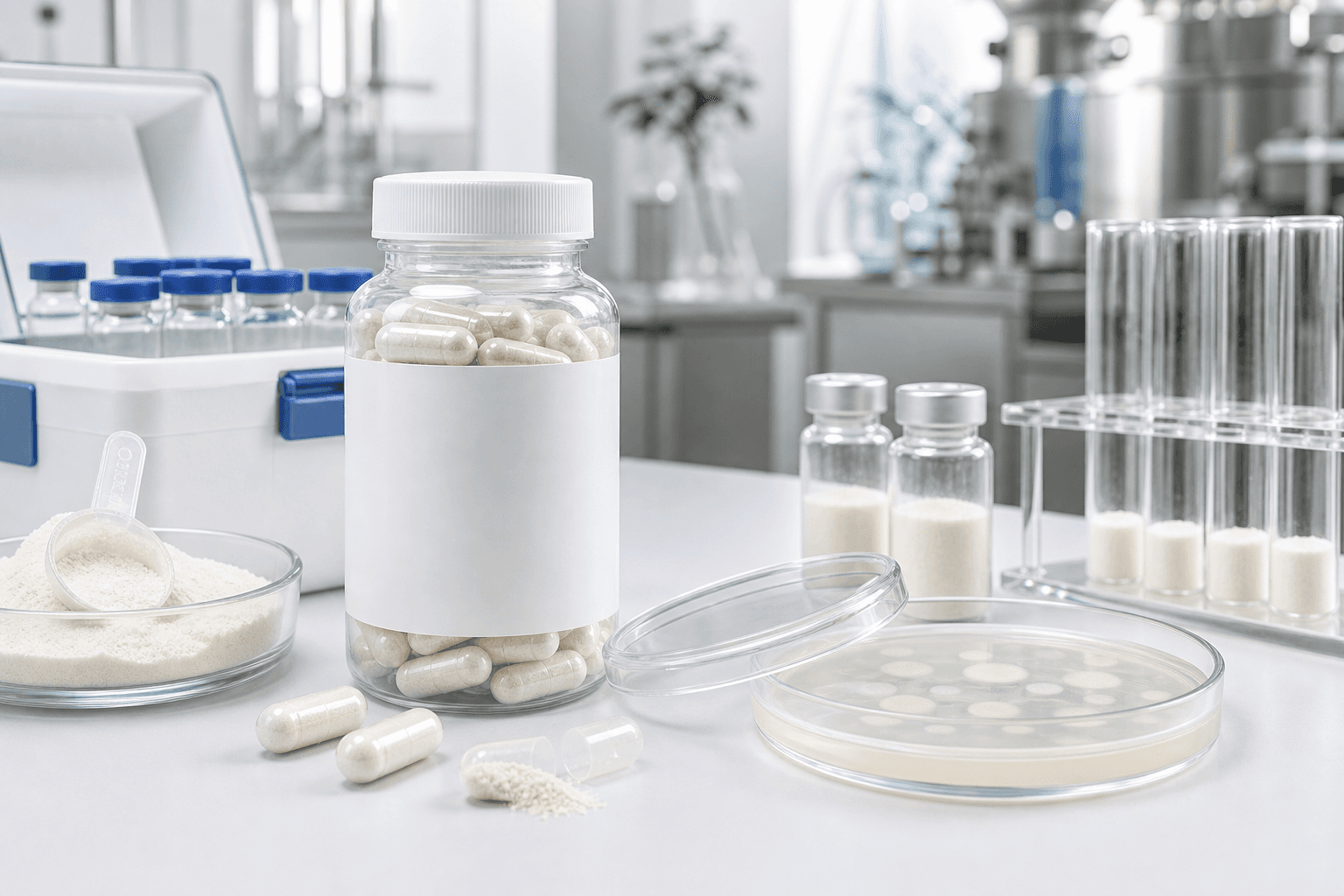 Pet microbiome probiotic and postbiotic chewable formulations