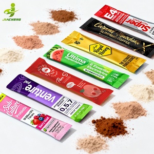 Custom Printed Empty Small Mini Food Grade Heat Seal Aluminium Foil Stick Pack Pouch Sachet Packaging
