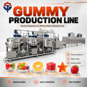 TG Automatic PLC Functional Gummy Production Line