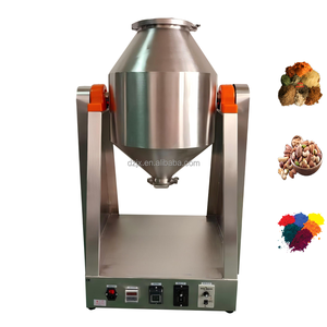 DZJX 1kg 100kg Dry Spice Powder Tumbler Blender Mixer Manufacturer Food Grain Dried Powder Mixing Machine