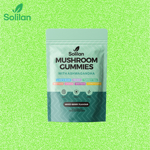 Lion's Mane Ashwagandha Reishi Chaga Mushroom Gummies