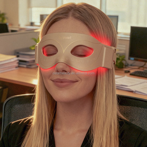 3D Design PDT Wireless Silicone Wearable LED Red Light Therapy Eye Mask