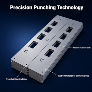 Toll Processing Laser Cutting Service Sheet Metal Parts Q235 Steel Fabrication