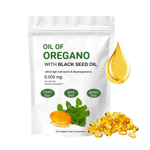 Gmp/iso/halal Manufacturer Private Label Promote Digestion Oregano Oil Carvacrol Softgels Capsules