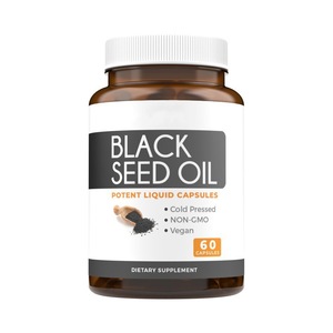 Spot Black Seed Oil Softgels 60 Tablets Adult Improved Bone Density Support OEM Softgel Capsule Making Machine